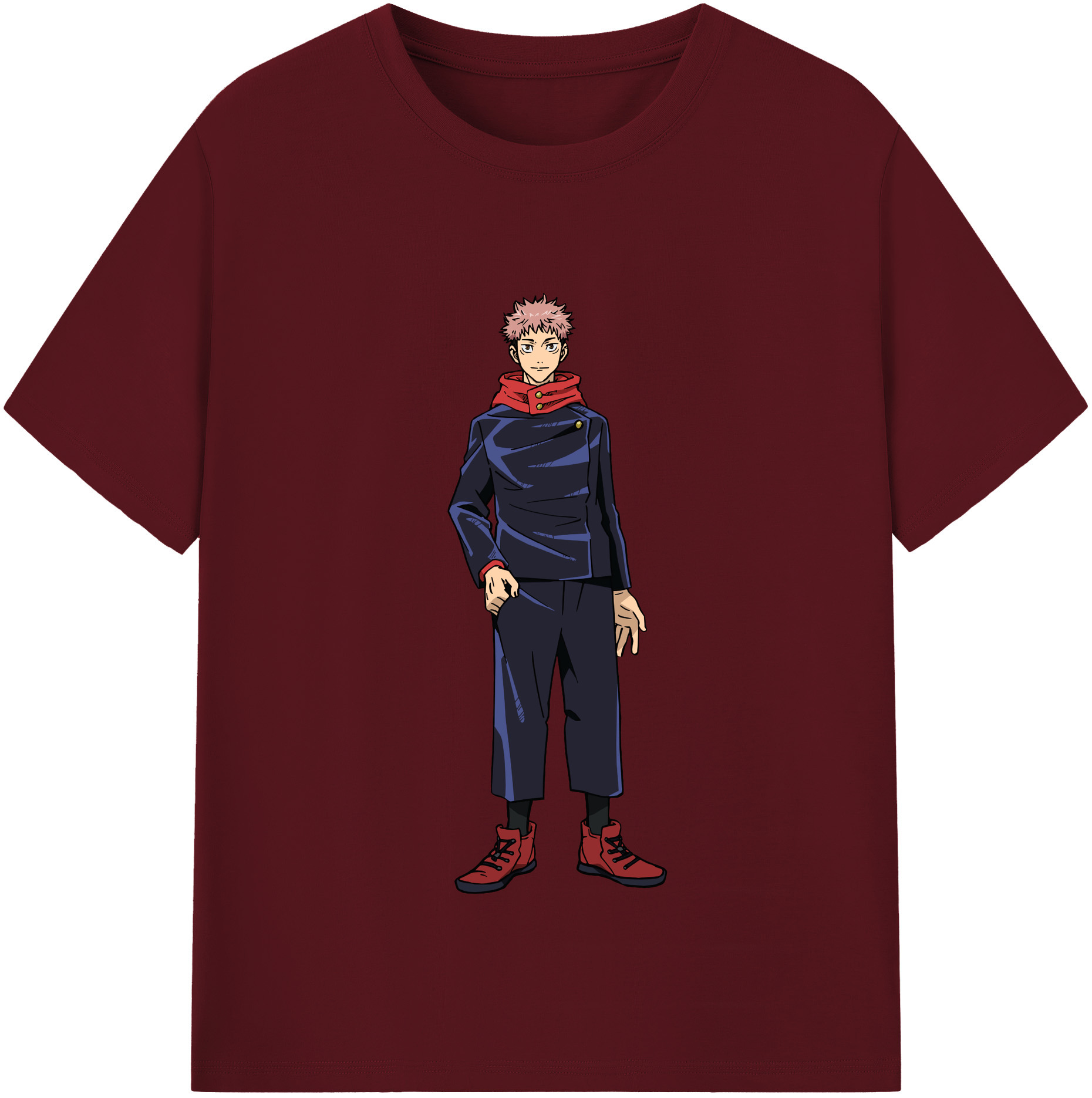 （画像用） 呪術廻戦 Jujutsu Kaisen 綿100％半袖Tシャツ（フロントプリント）